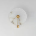 Medallion Alabaster Wall Sconce