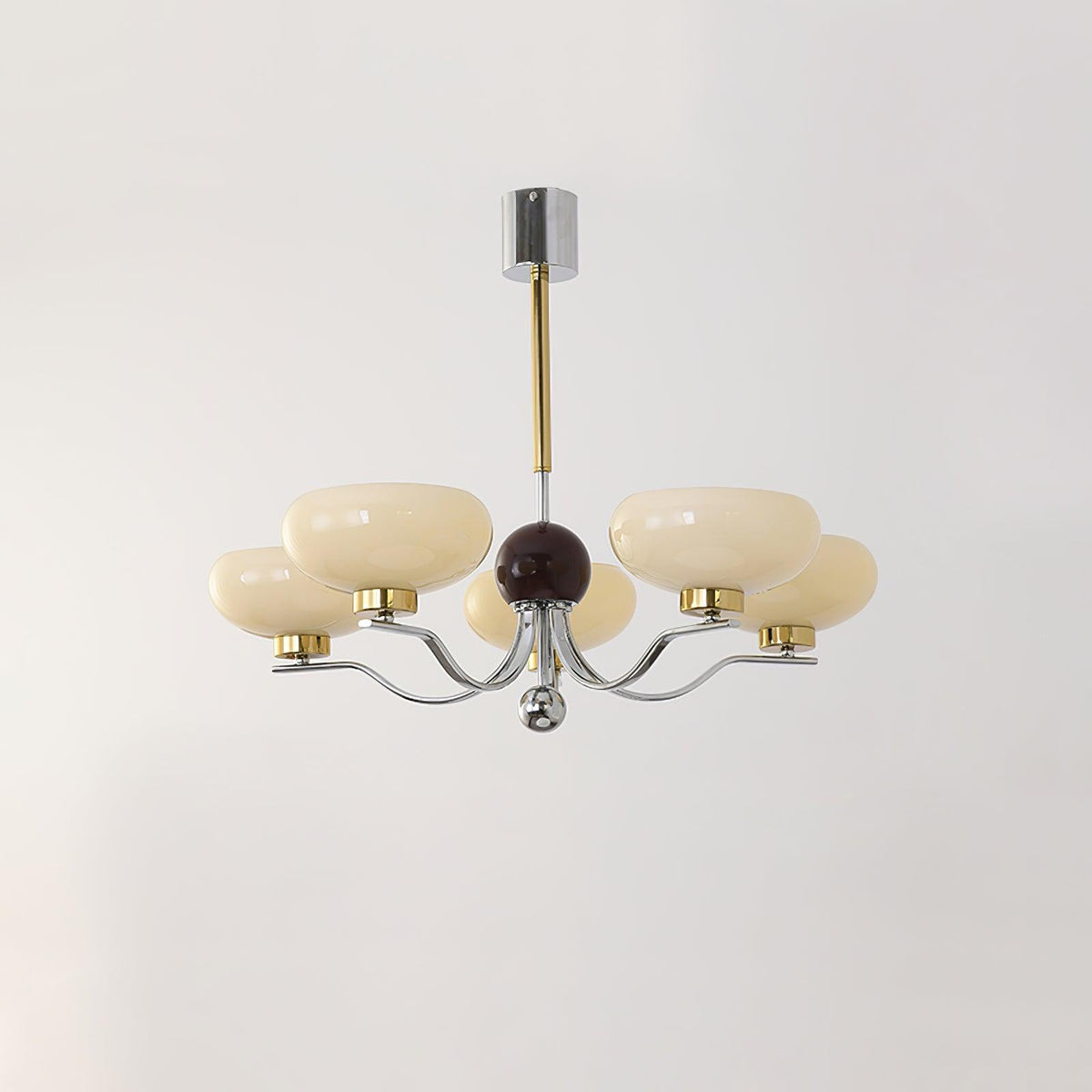 Gothic Glass Bowl Chandelier