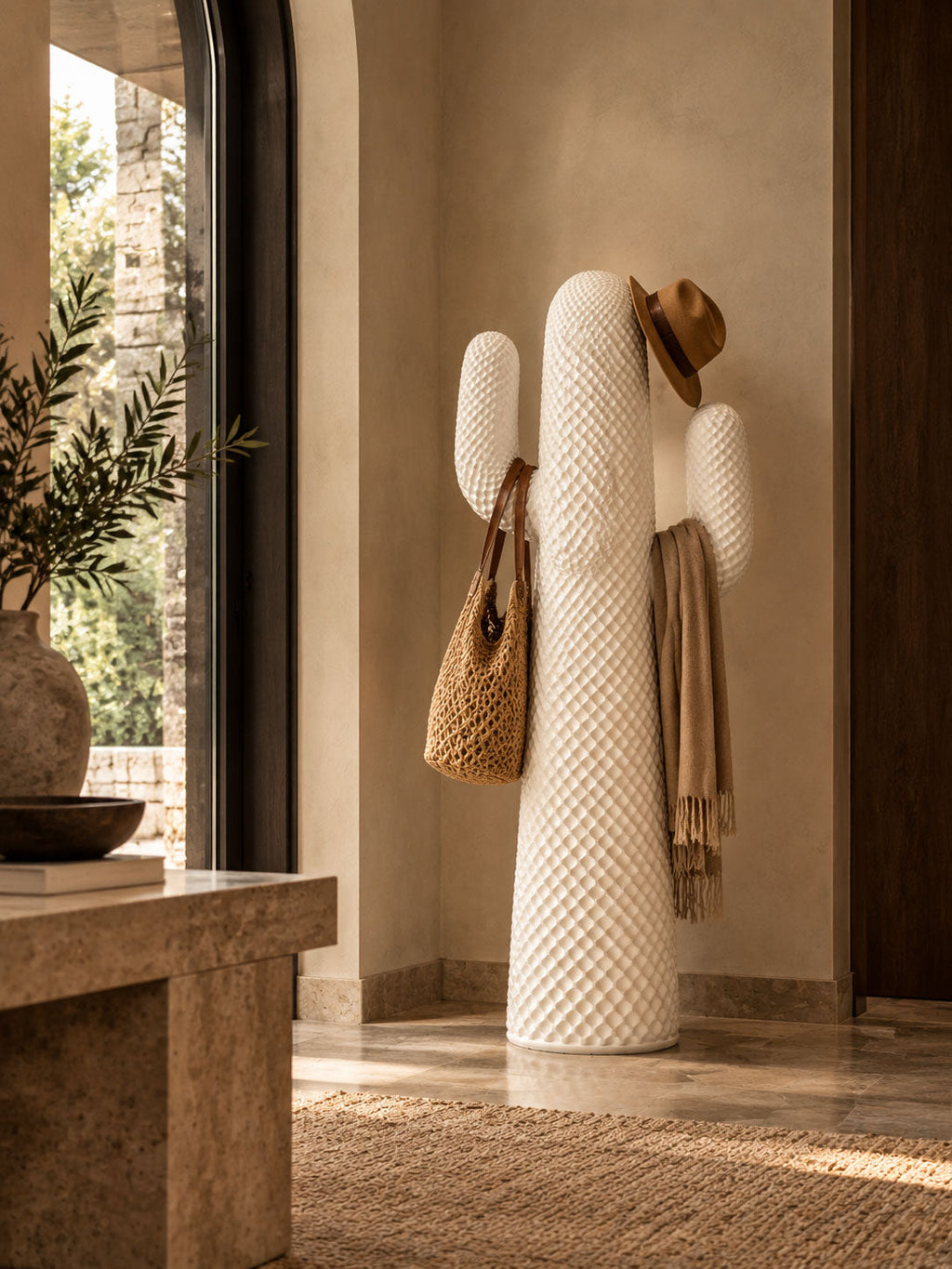 Mello Sculptural Cactus Coat Rack