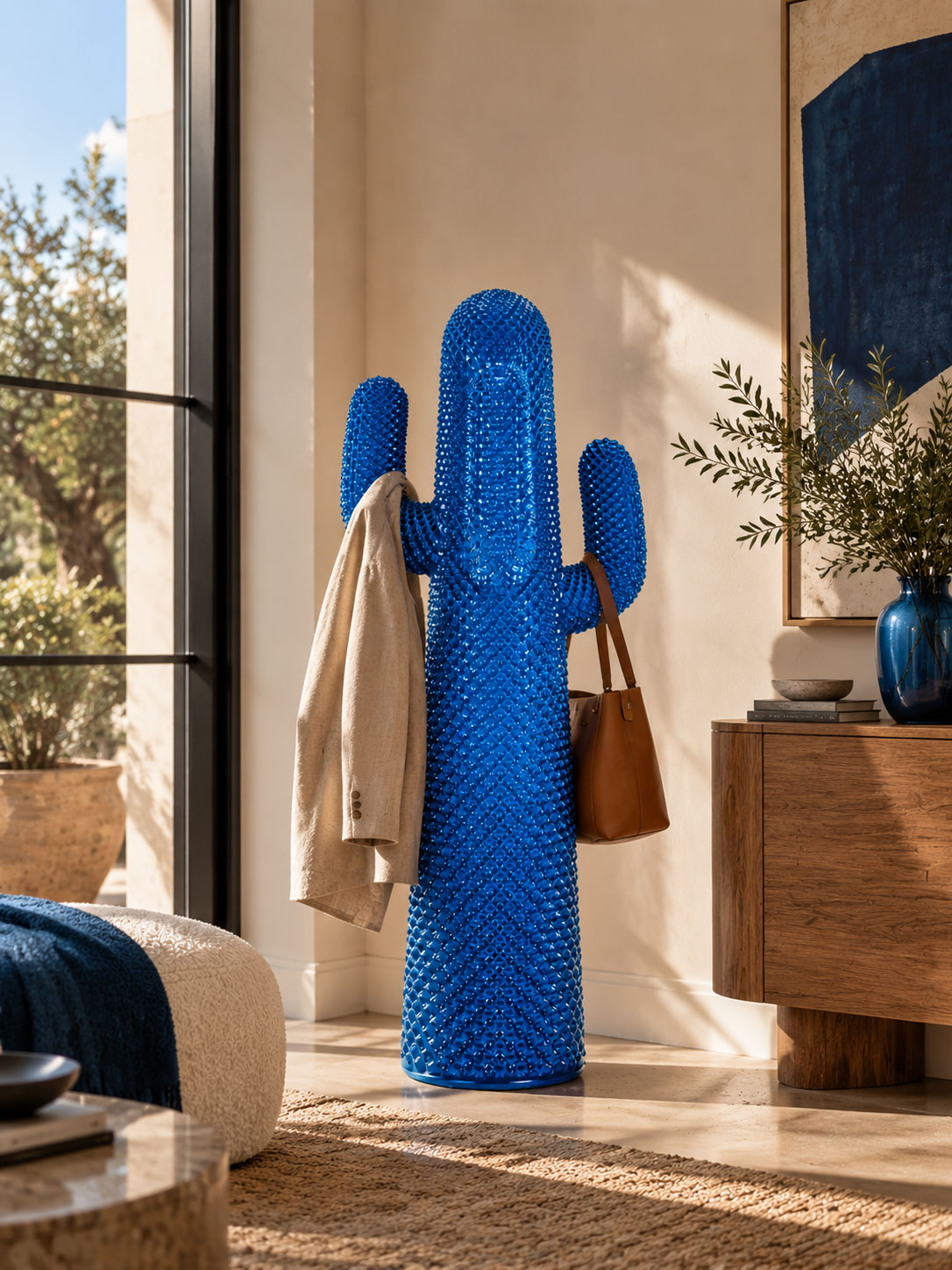 Mello Sculptural Cactus Coat Rack