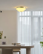 Tiered Glass  Ceiling Light