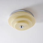 Tiered Glass  Ceiling Light