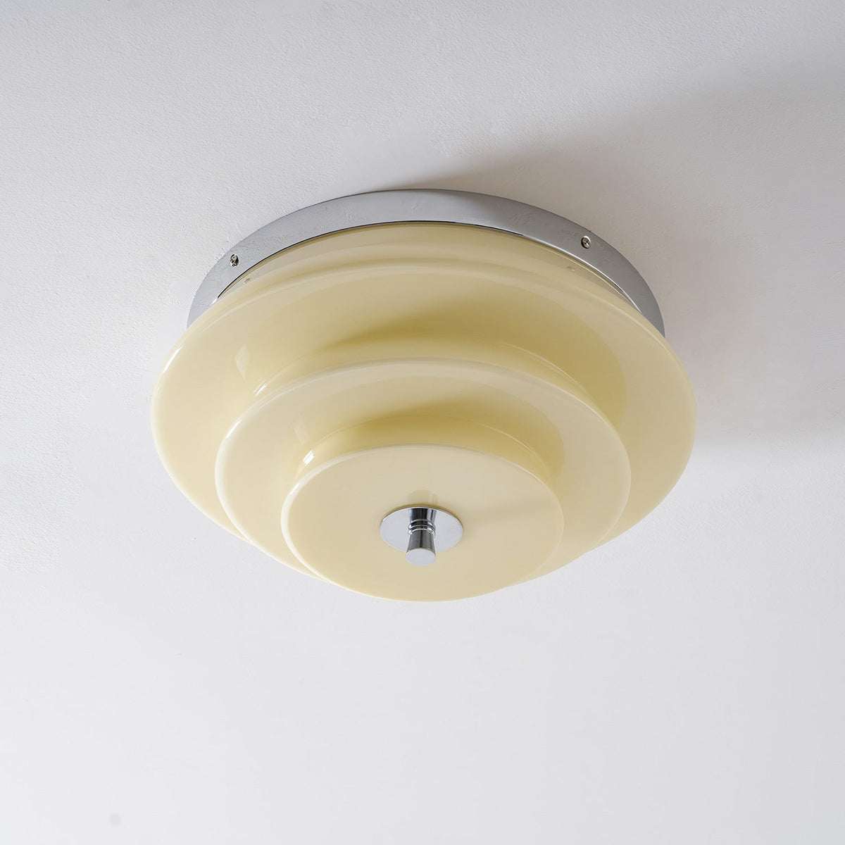 Tiered Glass  Ceiling Light