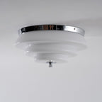 Tiered Glass  Ceiling Light