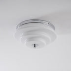 Tiered Glass  Ceiling Light