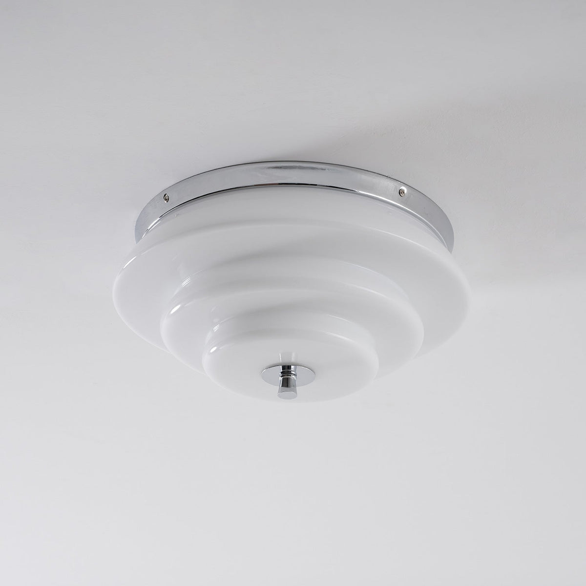 Tiered Glass  Ceiling Light