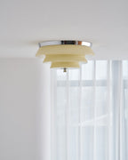 Tiered Glass  Ceiling Light