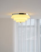 Tiered Glass  Ceiling Light