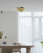Tiered Glass  Ceiling Light