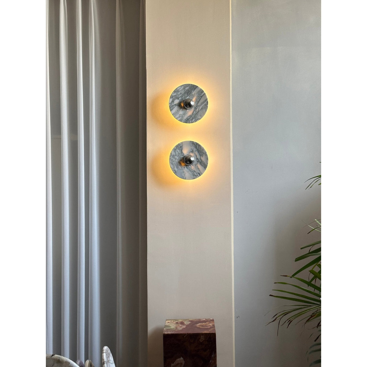 Messier Marble Wall Lamp