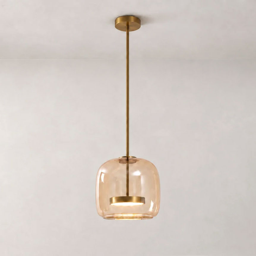 Metro Sphere Glass Pendant Lamp