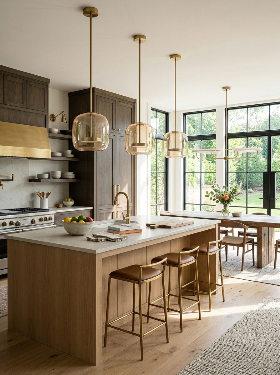 Metro Sphere Glass Pendant Lamp
