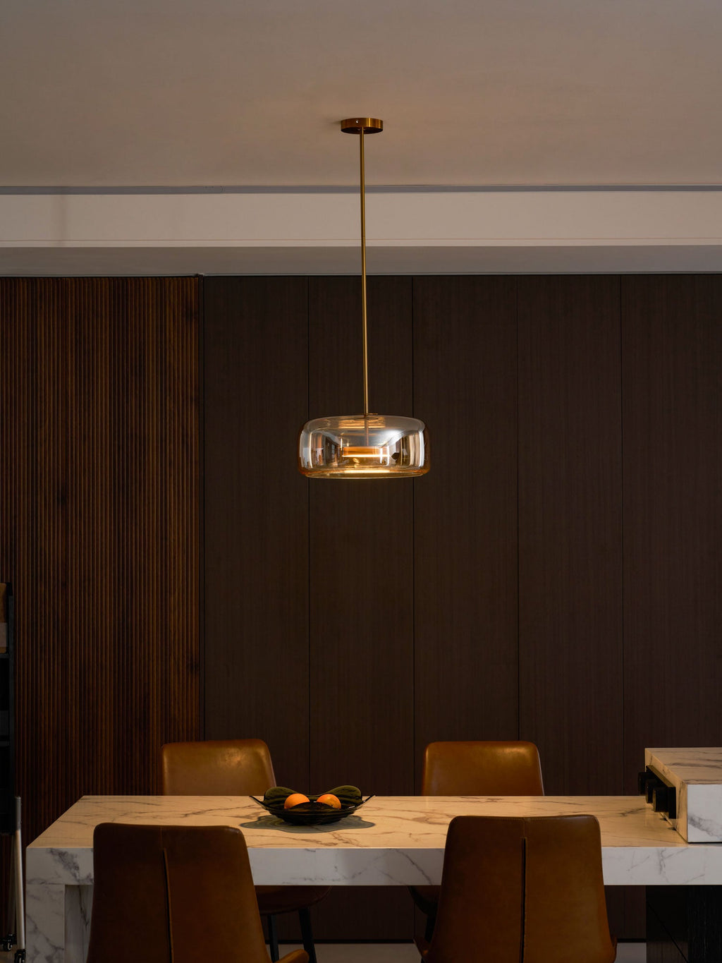 Metro Sphere Glass Pendant Lamp