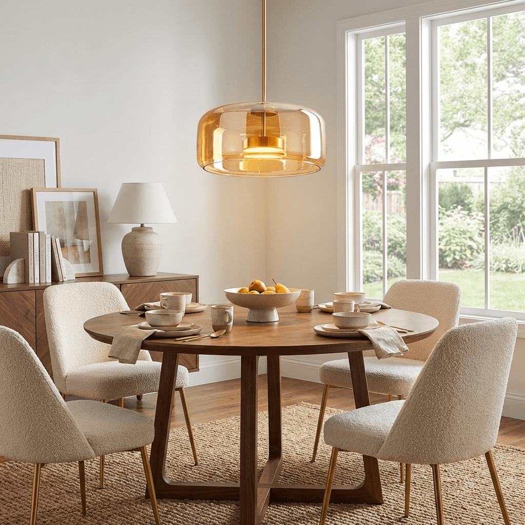Metro Sphere Glass Pendant Lamp