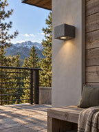 Micro-Cement Outdoor Wall Sconce