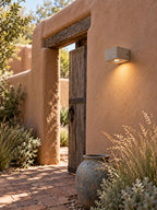 Micro-Cement Outdoor Wall Sconce