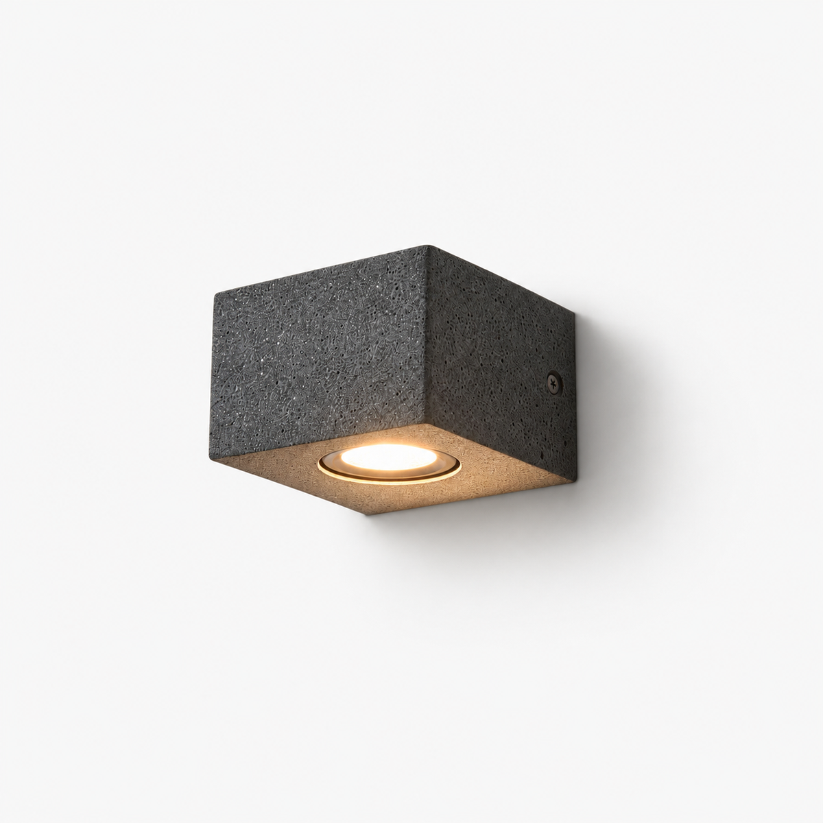 Micro-Cement Outdoor Wall Sconce