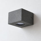 Micro-Cement Outdoor Wall Sconce