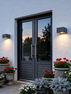 Micro-Cement Outdoor Wall Sconce
