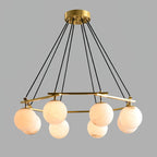 Miira Alabaster Chandelier Chandelier