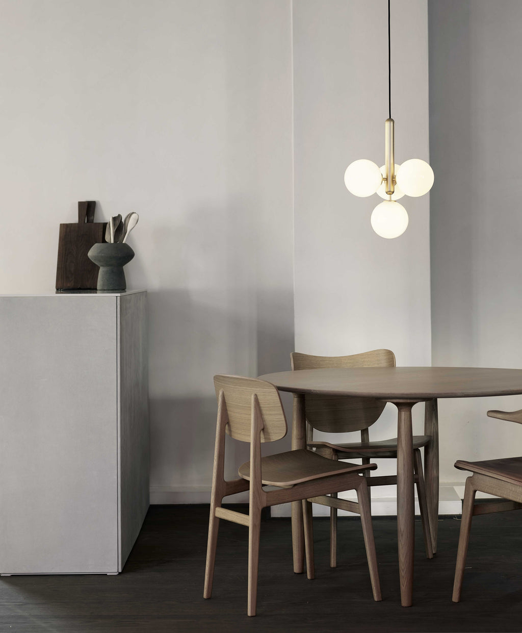 Miira Brass Pendant Swag Light Pendant light