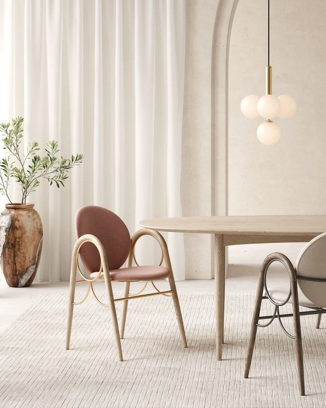 Miira Brass Pendant Light Pendant light