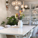Miira Brass Pendant Swag Light Pendant light