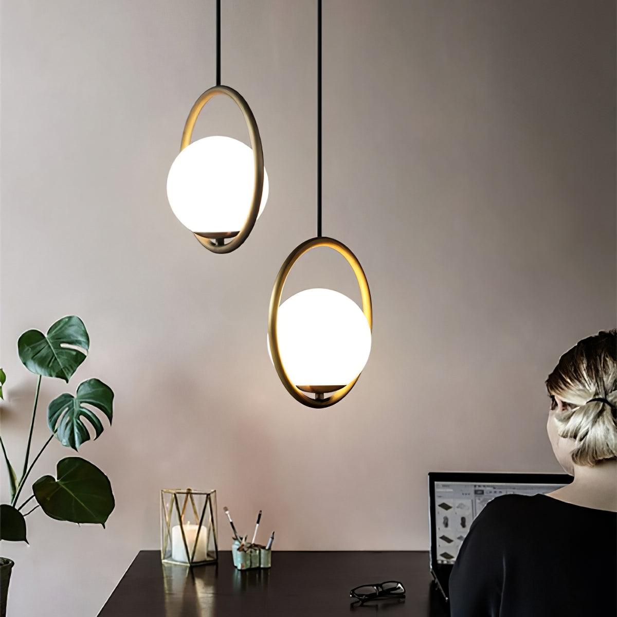 Mila Brass Pendant Light Pendant light