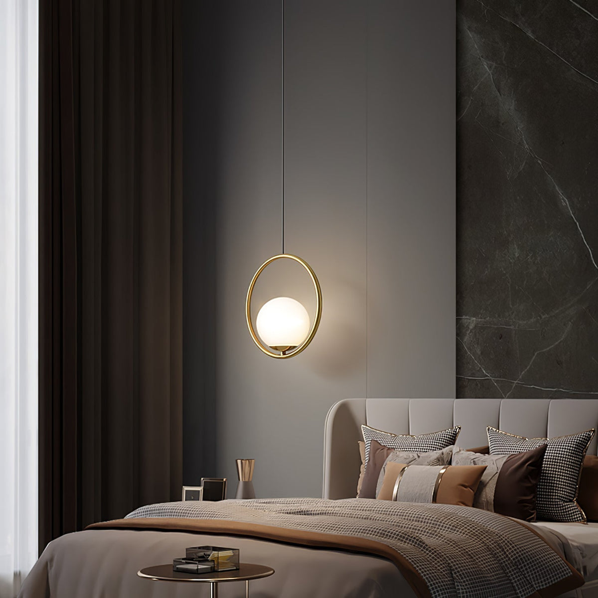 Mila Brass Pendant Light Pendant light
