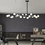 Linear Balls Chandelier Chandelier