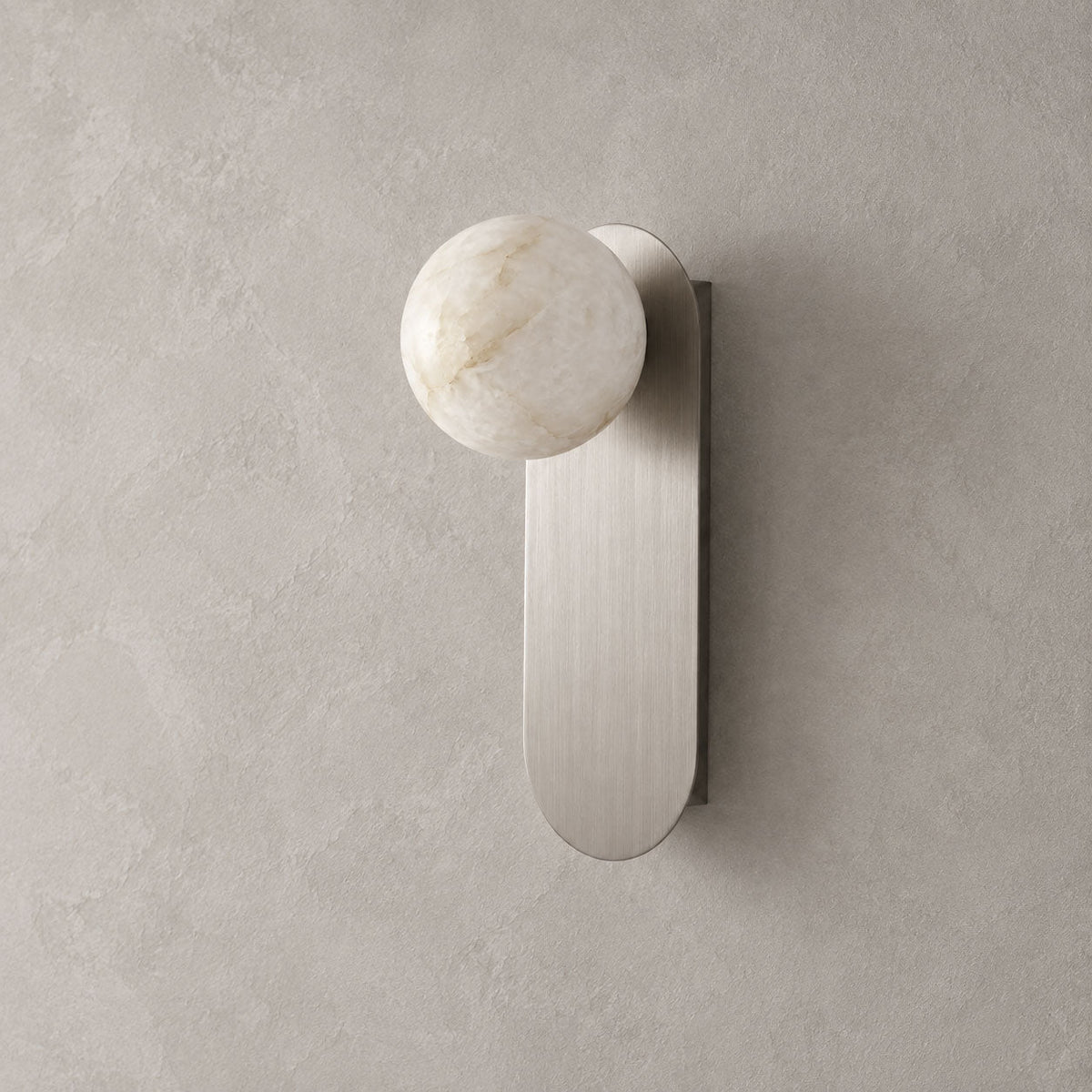 Mira Alabaster Globe Wall Sconce