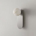 Mira Alabaster Globe Wall Sconce