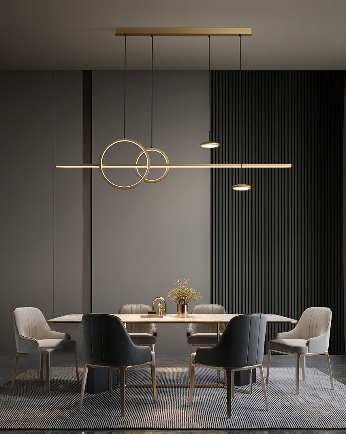 Modern Geometric Shape Chandelier 1001 Chandelier