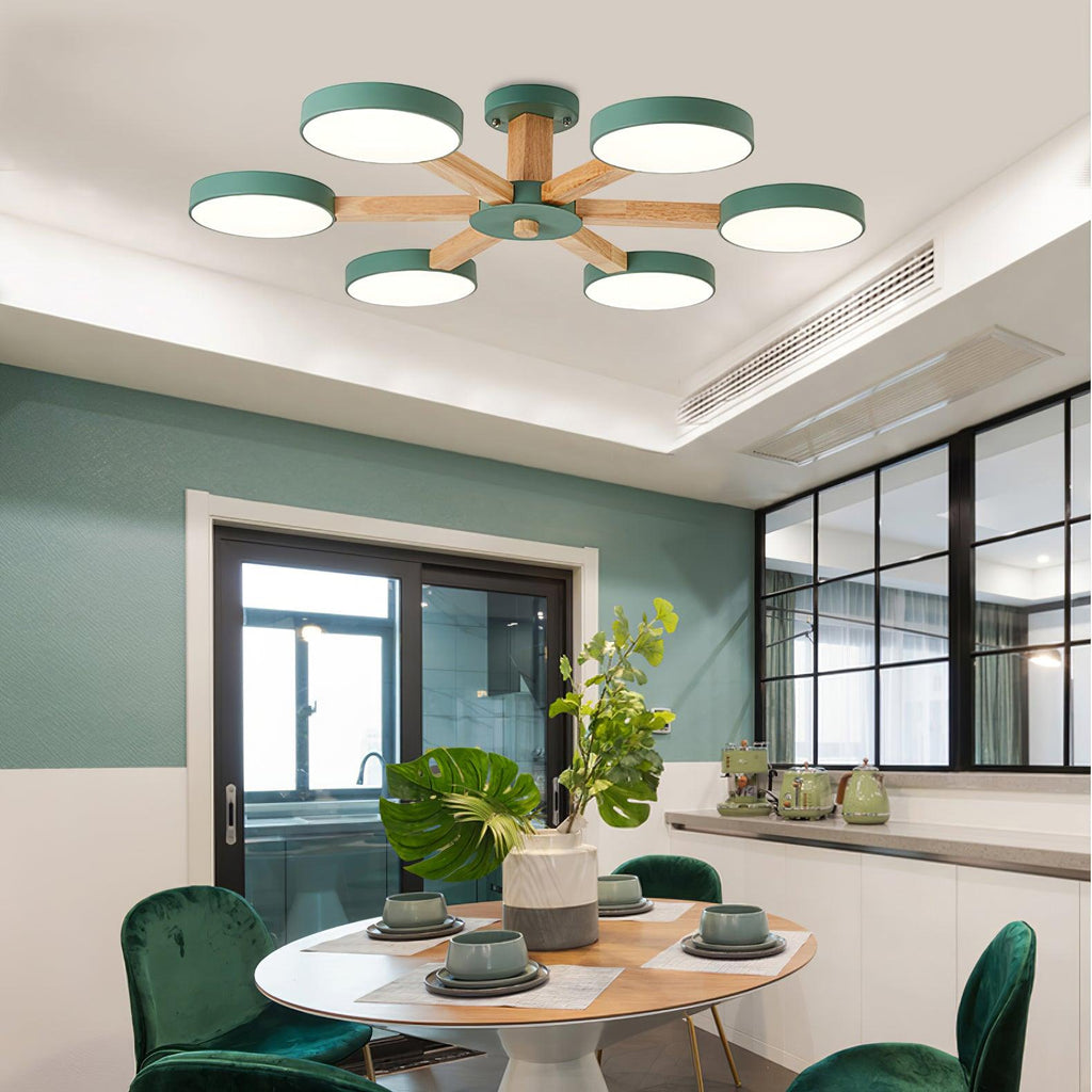 Modern Multi Stem Chandelier Chandelier