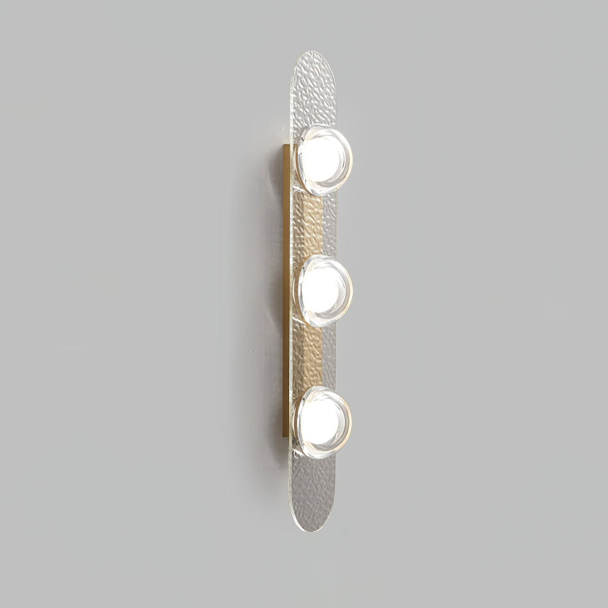 Modulo Brass Wall Light ∅ 4.7″ x H 26″ / Dia 12cm x H 66cm / Brass / 1 Piece Wall lamp