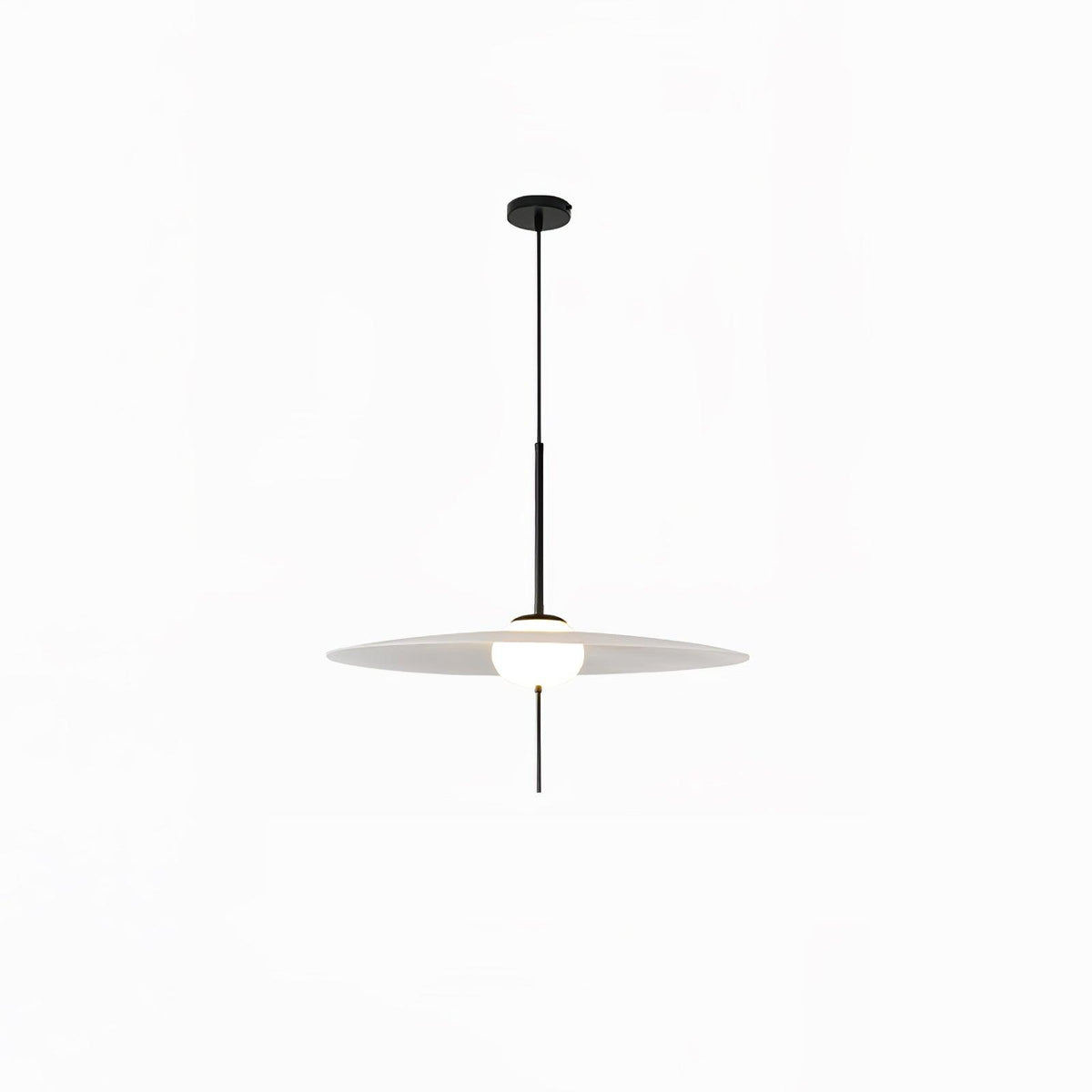Nara Pendant Light ∅ 15.7″ x H 14.2″ / Dia 40cm x H 36cm / Black & White Pendant light