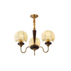 Mushroom Fabric Chandelier