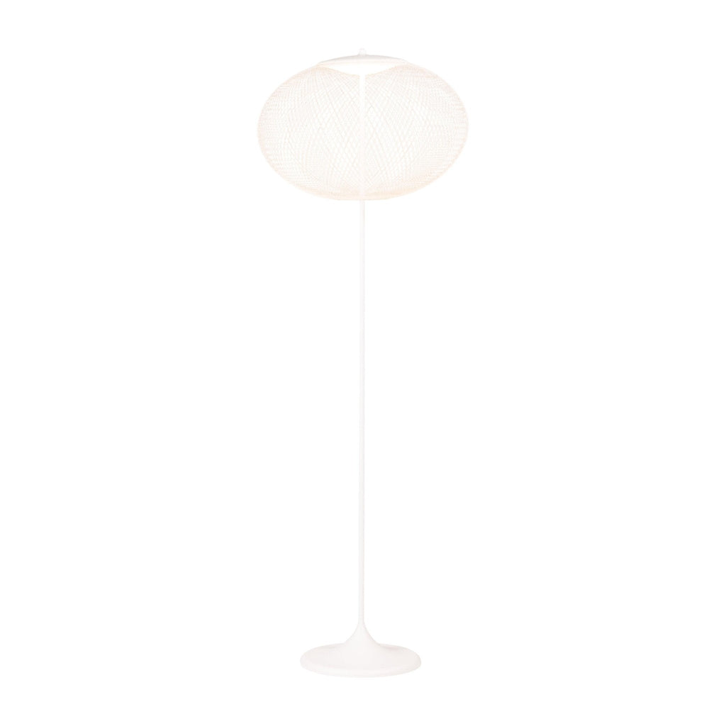 Metallic Meshwork Floor Lamp