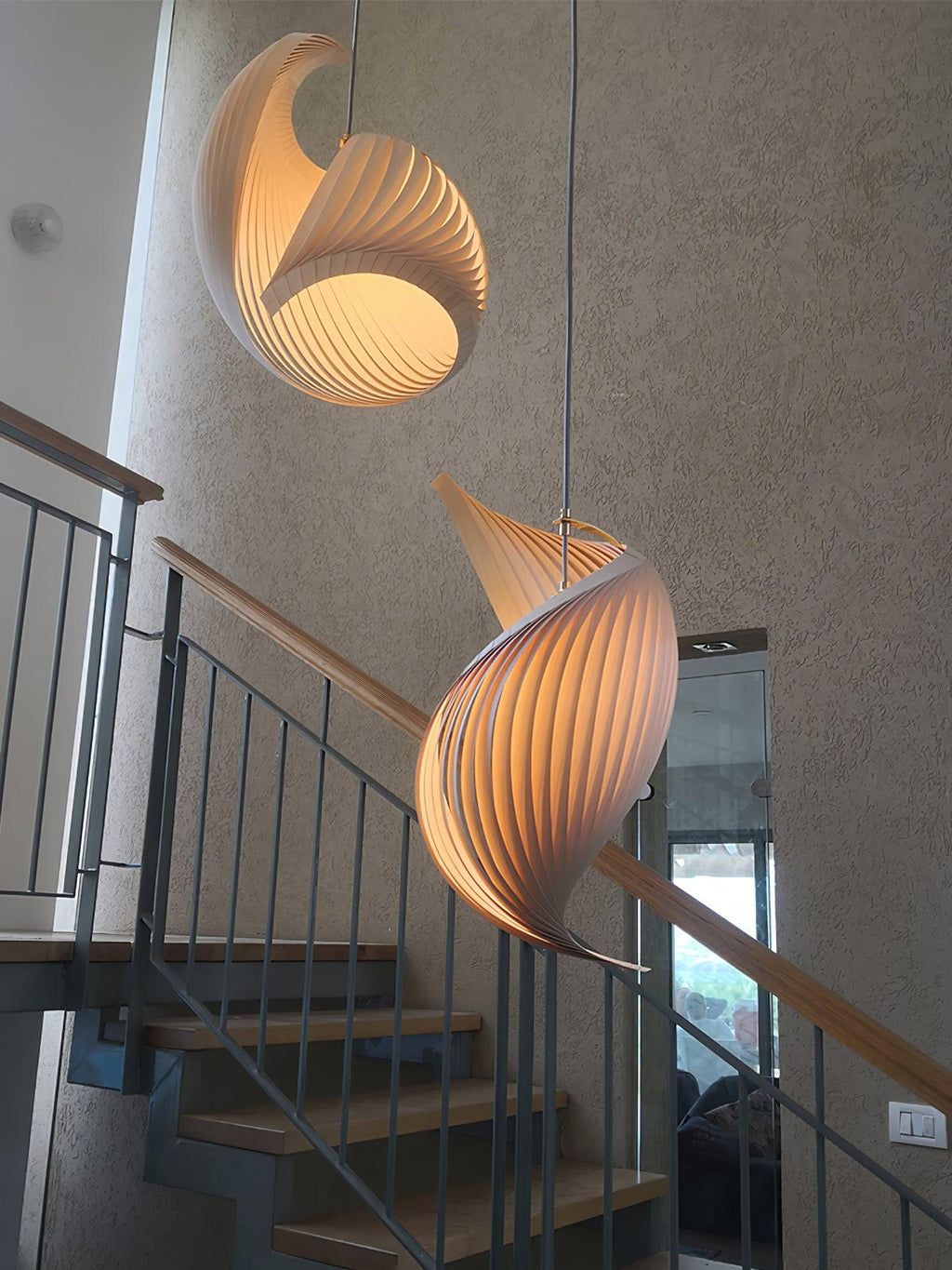 Nautilus Shell Pendant Light