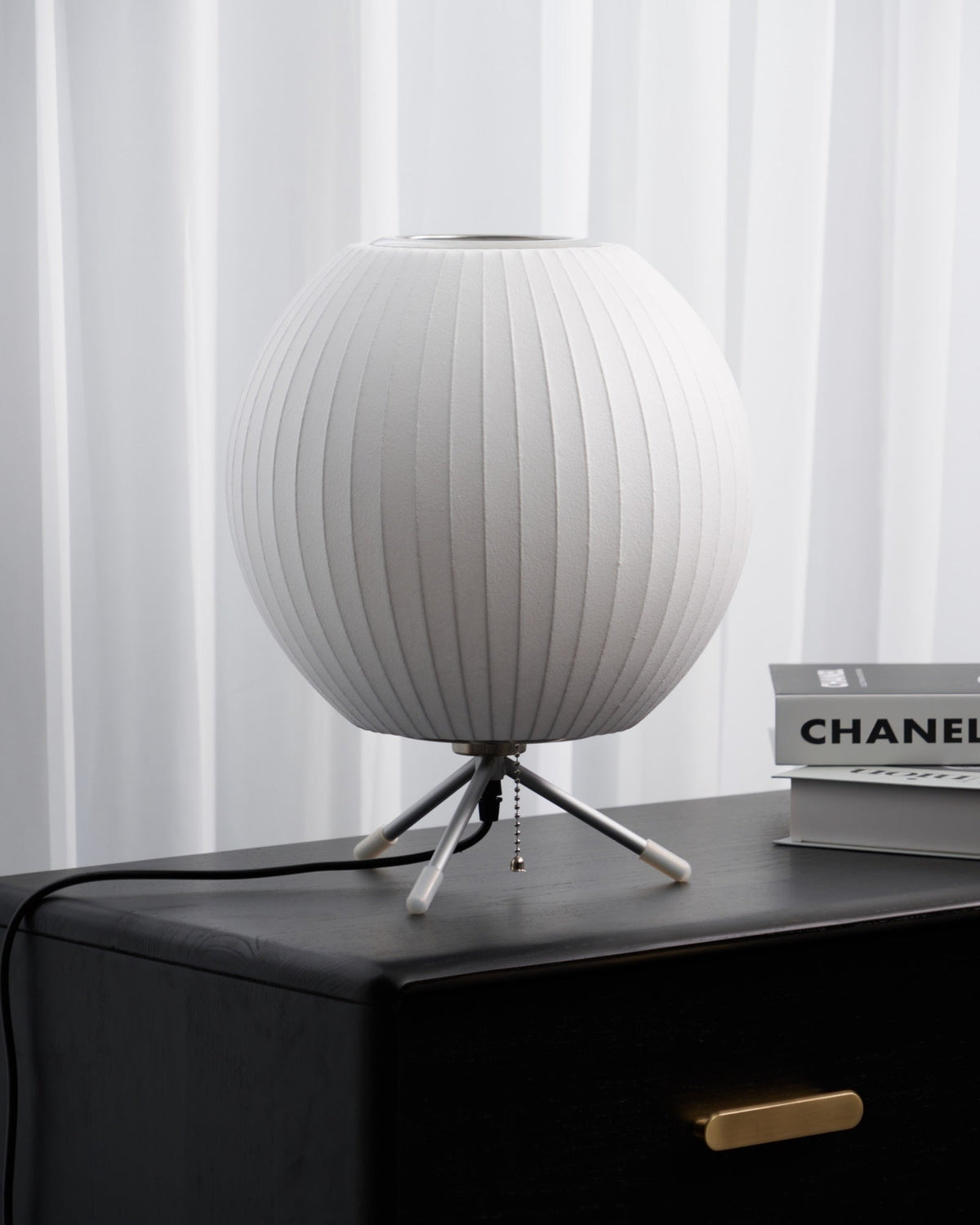 Tripod Bubble Table Lamp