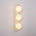 Elysian Travertine Plug-in Wall Light