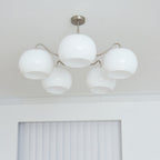 Nickel Persimmon Chandelier