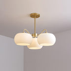 Nickel Persimmon Chandelier