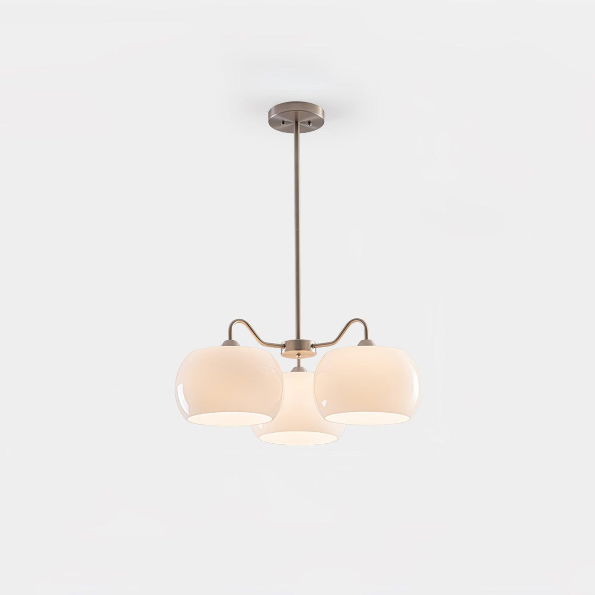 Nickel Persimmon Chandelier