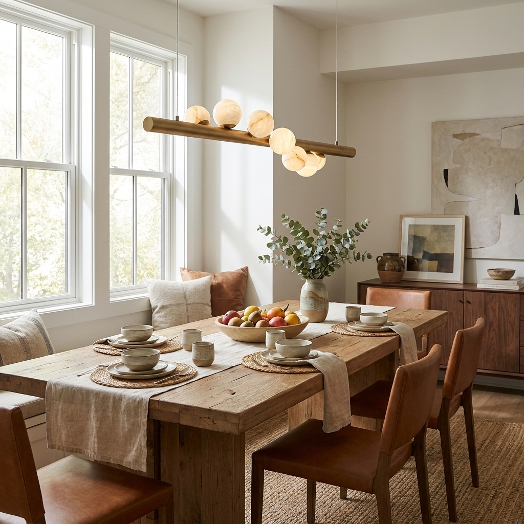 Nimbus Alabaster Bar Pendant Lamp