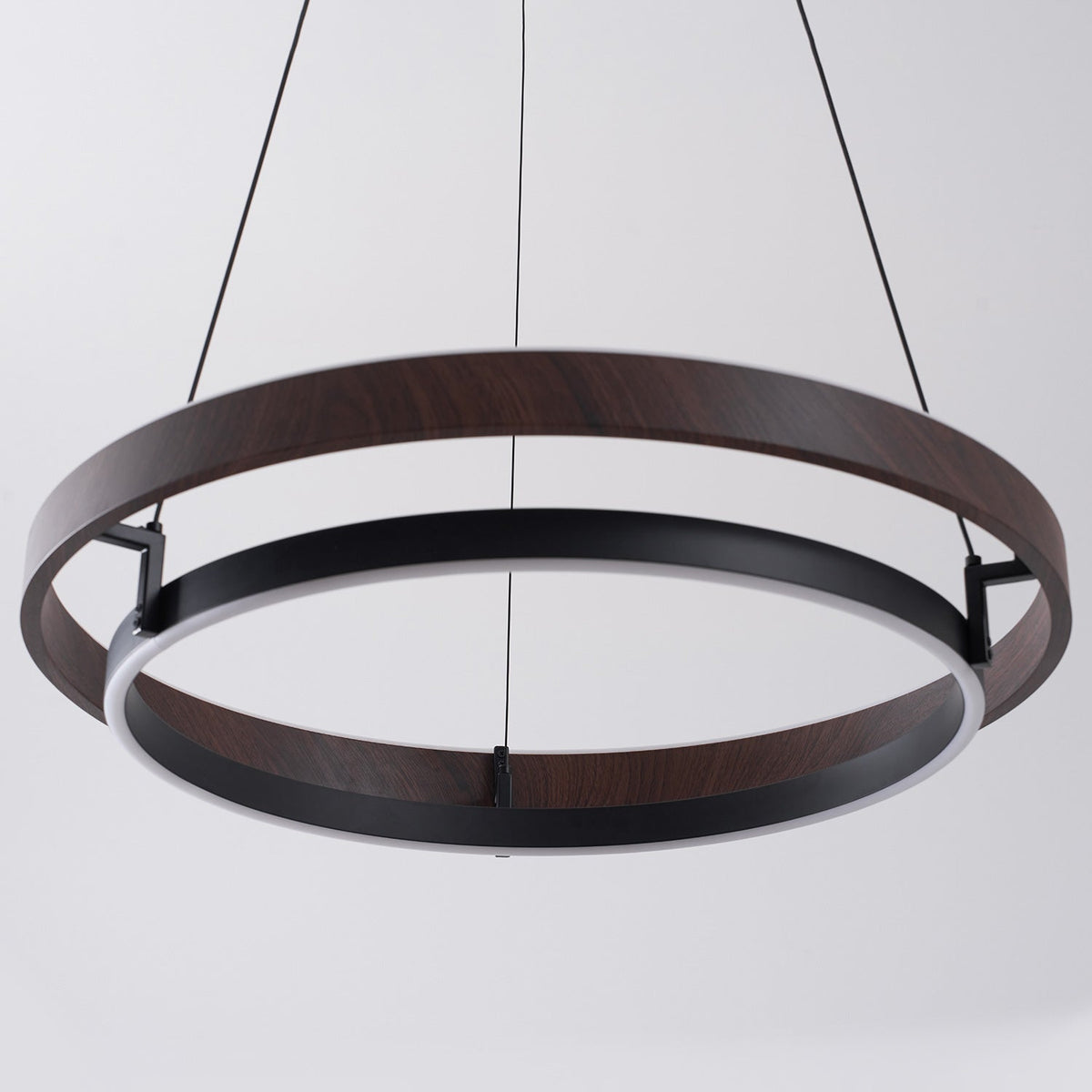 Wood Halo Pendant Lamp