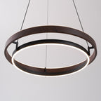 Wood Halo Pendant Lamp