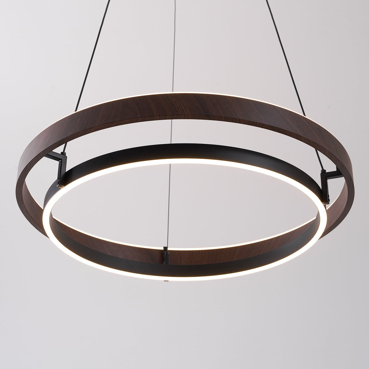 Wood Halo Pendant Lamp