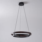 Wood Halo Pendant Lamp