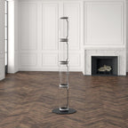 Bamboo Glass Floor Lamp Floor lamp